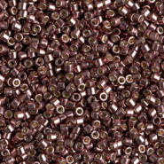 Miyuki delica beads 10/0 - Duracoat galvanized dark mauve DBM-1843